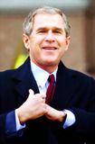 George W. Bush á leið í Hvíta húsið
