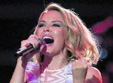 Minogue hótað á Twitter