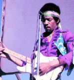 Jimi Hendrix sást síðast opinberlega