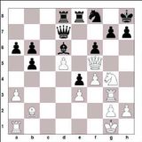 1. d4 Rf6 2. c4 e6 3. Rc3 Bb4 4. e3 0-0 5. Rge2 d5 6. a3 Be7 7. cxd5...