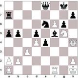 1. e4 d6 2. d4 Rf6 3. Rc3 g6 4. f4 Bg7 5. Rf3 0-0 6. e5 dxe5 7. fxe5 Rd5...
