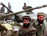 Afganskir hermenn á brott frá Kabúl