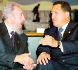 Chavez lét gabbast af Castro-hrekknum