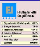 Magnús og Kristinn með 24,9% í FL Group