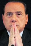 Berlusconi og páfinn