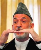 Hamid Karzai náði ekki kjöri