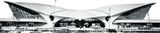 Terminal 5 á JFK-flugvelli í New York eftir finnska arkitektinn Eero Saarinen