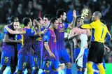 Messi með tvö og Barcelona áfram