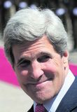 John Kerry mætti óvænt til fundar