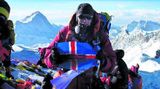 Ólýsanleg tilfinning að standa á toppi Everest