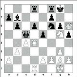 1. Rf3 Rf6 2. c4 b6 3. g3 c5 4. Bg2 Bb7 5. 0-0 g6 6. Rc3 Bg7 7. d4 cxd4...