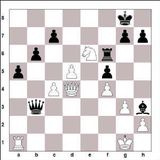 1. d4 Rf6 2. c4 e5 3. dxe5 Rg4 4. Rf3 Bc5 5. e3 Rc6 6. Rc3 O-O 7. Be2...