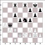 1. d4 d6 2. Rf3 g6 3. g3 Bg7 4. Bg2 Rf6 5. b3 0-0 6. Bb2 a5 7. a4 Rc6 8...
