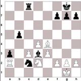 1. d4 e6 2. c4 b6 3. Rf3 Bb7 4. e3 Bb4+ 5. Bd2 De7 6. Be2 Rf6 7. 0-0 c5...