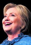 Hillary Clinton fékk fullt hús stiga