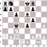 1. d4 d5 2. c4 e6 3. Rc3 Rf6 4. Bg5 h6 5. Bxf6 gxf6 6. cxd5 exd5 7. g3...