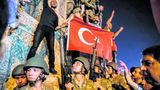 Valdaránstilraun gegn Erdogan í Tyrklandi