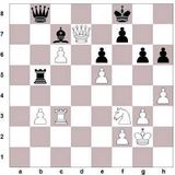 1. d4 Rf6 2. Bg5 d5 3. e3 Bg4 4. Be2 Bxe2 5. Dxe2 Rbd7 6. Rf3 e6 7. Bxf6...