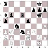 1. d4 Rf6 2. c4 e6 3. Rc3 Bb4 4. e3 O-O 5. Bd3 d5 6. Rf3 dxc4 7. Bxc4 b6...