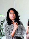 Chandini Ammineni á vinnustofu Startup Reykjavík