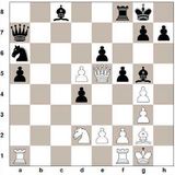1. d4 f5 2. g3 Rf6 3. Bg2 e6 4. Rf3 b5 5. Dd3 c6 6. Bg5 Be7 7. Rbd2 d5...
