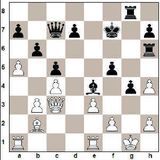 1. Rf3 Rf6 2. c4 b6 3. g3 Bb7 4. Bg2 g6 5. O-O c5 6. e3 Bg7 7. d4 O-O 8...
