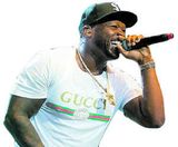 50 Cent kveikti í Gucci-bol