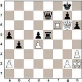 1. Rf3 Rf6 2. c4 e6 3. Rc3 d5 4. e3 c5 5. cxd5 exd5 6. Bb5+ Bd7 7. Bxd7+...