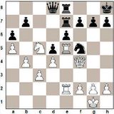 1. d4 Rf6 2. Bg5 d5 3. e3 c5 4. Rd2 cxd4 5. exd4 Db6 6. Rgf3 Rc6 7. Rb3...