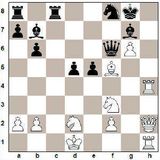 1. d4 Rf6 2. Rf3 b6 3. Bg5 e6 4. e3 Bb7 5. Bd3 Be7 6. Rbd2 0-0 7. c3 h6...