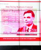 Turing á 50 punda seðlinum