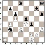 1. c4 Rf6 2. Rf3 g6 3. Rc3 Bg7 4. e4 d6 5. d4 O-O 6. Be2 e5 7. O-O Ra6...