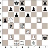1. c4 c6 2. Rc3 d5 3. e3 Rf6 4. Rf3 Bg4 5. cxd5 Rxd5 6. e4 Rb4 7. Db3 a5...