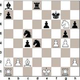 1. d4 Rf6 2. Rf3 e6 3. c4 b6 4. Rc3 Bb7 5. Bg5 h6 6. Bh4 Be7 7. Dc2 c5...