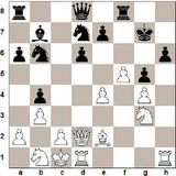 1. e4 g6 2. d4 Bg7 3. Rc3 d6 4. Be3 a6 5. Dd2 b5 6. h4 Rf6 7. f3 Rbd7 8...
