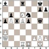 1. d4 Rf6 2. c4 e6 3. Rc3 Bb4 4. Dc2 c5 5. dxc5 0-0 6. a3 Bxc5 7. Rf3 b6...