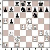 1. d4 Rf6 2. c4 e6 3. Rf3 b6 4. g3 Ba6 5. b3 Bb4+ 6. Bd2 Be7 7. Rc3 d5...