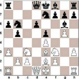 1. d4 d6 2. Rf3 Bg4 3. e4 Rd7 4. h3 Bh5 5. Rc3 e5 6. Be3 Rgf6 7. Bd3 c6...