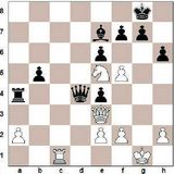1. Rf3 d5 2. g3 Rf6 3. Bg2 Bf5 4. 0-0 e6 5. d4 Be7 6. c4 c6 7. b3 0-0 8...