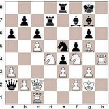 1. d4 Rf6 2. c4 g6 3. Rc3 d5 4. Bf4 Bg7 5. e3 0-0 6. Hc1 Be6 7. c5 c6 8...