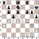 1. c4 Rf6 2. Rc3 e5 3. Rf3 Rc6 4. e4 Bb4 5. d3 d6 6. a3 Bc5 7. b4 Bb6 8...