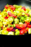 Sumarlegt caprese-salat