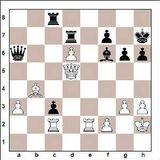 1. d4 Rf6 2. c4 c5 3. d5 b5 4. cxb5 a6 5. bxa6 Bxa6 6. Rc3 d6 7. e4 Bxf1...