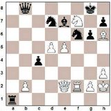 1. d4 Rf6 2. Rf3 g6 3. Bf4 Bg7 4. e3 0-0 5. Rc3 d6 6. Dd2 Rbd7 7. h3 a6...