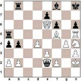 1. d4 Rf6 2. c4 g6 3. Rc3 d5 4. Bf4 Bg7 5. e3 c6 6. Rf3 0-0 7. Hc1 Rh5...