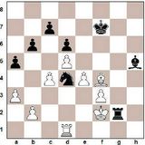 1. d4 Rf6 2. c4 e6 3. Rc3 Bb4 4. e3 0-0 5. Bd2 b6 6. Rf3 Bb7 7. Bd3 d6...