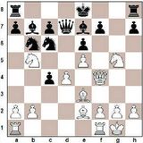 1. d4 Rf6 2. c4 e6 3. Rf3 d5 4. Rc3 dxc4 5. e4 b5 6. e5 Rd5 7. Rxb5 Rb6...