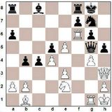 1. d4 Rf6 2. c4 e6 3. Rc3 Bb4 4. e3 0-0 5. Bd2 b6 6. Rf3 Bb7 7. Bd3 d5...