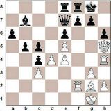 1. d4 e6 2. c4 d5 3. g3 Rf6 4. Bg2 dxc4 5. Rf3 c6 6. 0-0 b5 7. a4 Bb7 8...