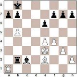 1. d4 Rf6 2. c4 e6 3. g3 c5 4. Rf3 cxd4 5. Rxd4 Db6 6. Bg2 Bc5 7. e3 Rc6...